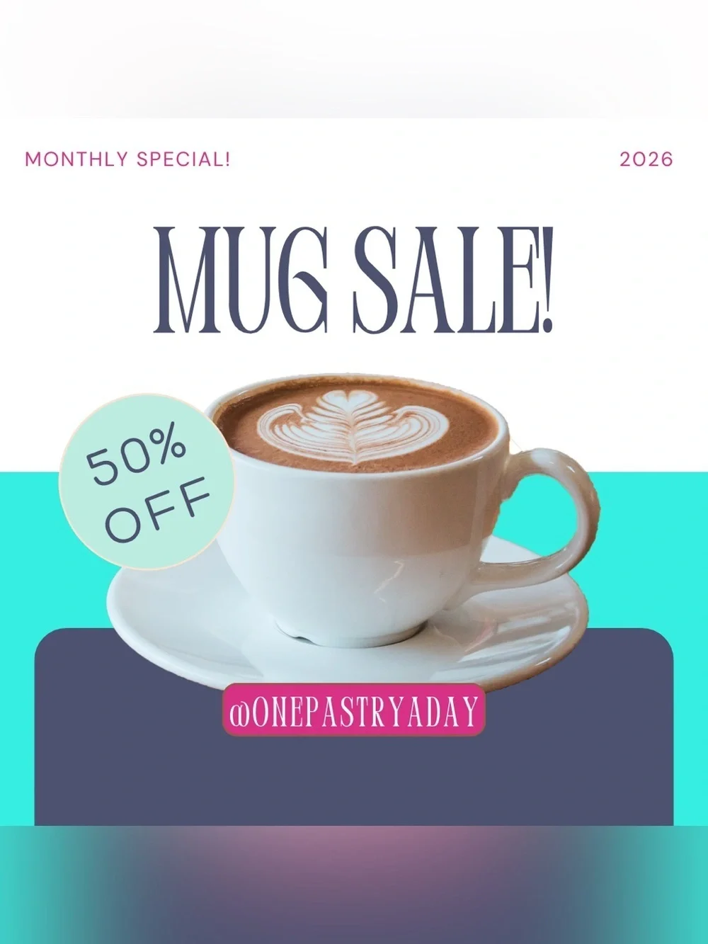 ☕️ SEPTEMBER SPECIAL! Get 50% Off ALL Mugs!! ☕️😋